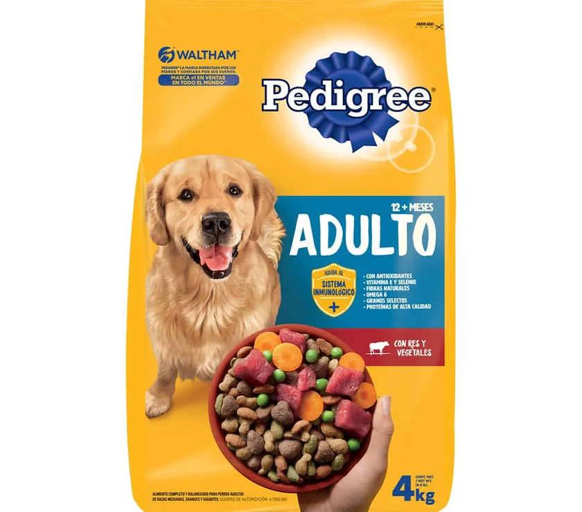 Pedigree Adulto X 4 Kg