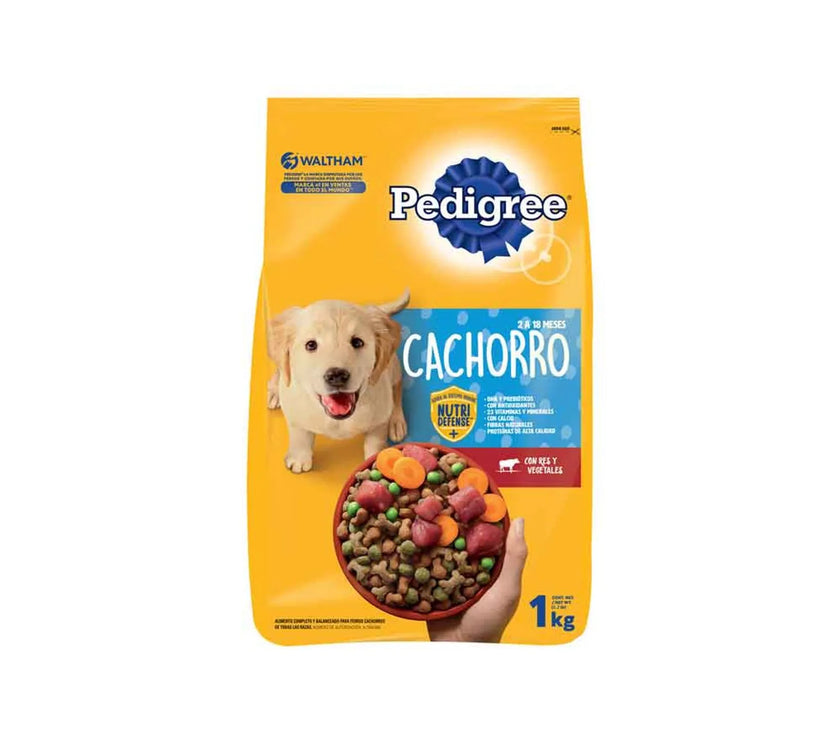 Pedigree cachorro x 1kg