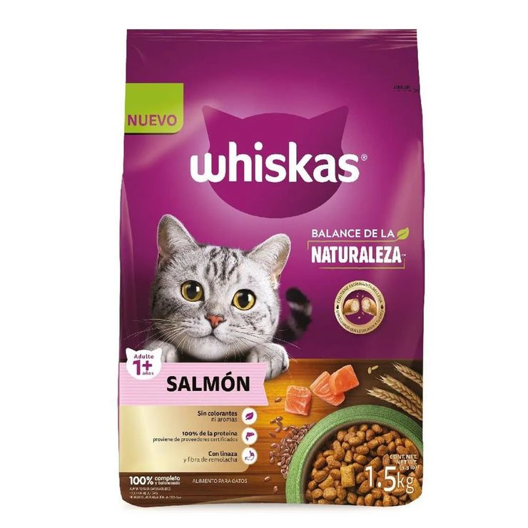 Whiskas Balance Naturaleza Salmon 1,5 Kg