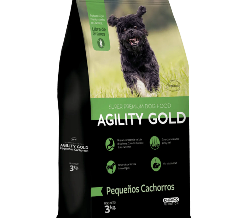 Agility Gold Peq Cachorros - 3 kg