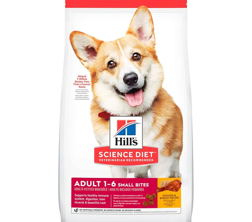 Comida para perro Hills Adulto Small Bites 15 Lb