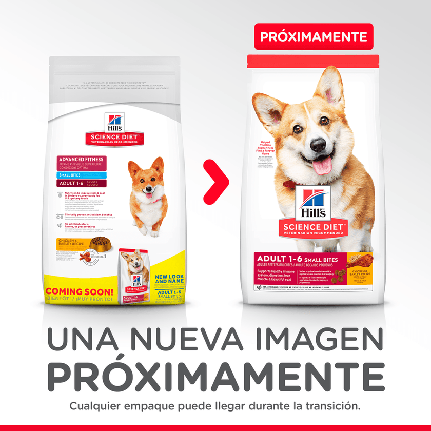 Comida para perro Hills Adulto Small Bites 15 Lb