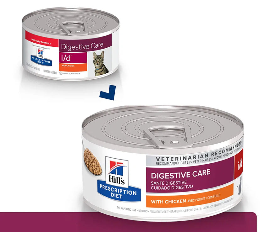 Comida Húmeda para gatos Hills Prescription Diet i/d Digestive Care 5,5 Onz