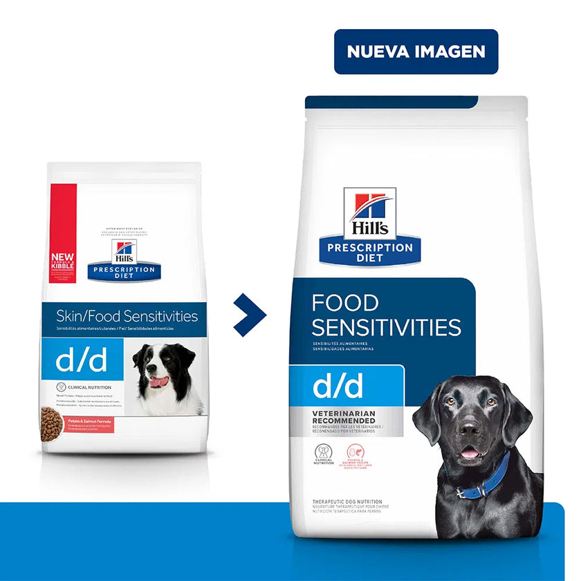 Comida para perrro Hills Alergías Alimenticias d/d Papa &amp; Salmón 8 Lb