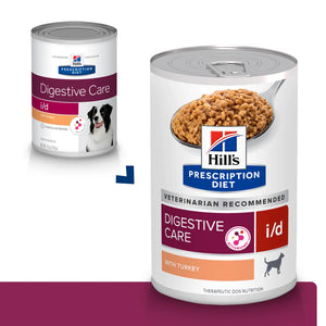 Comida Húmeda para Perros Hills Prescription Digestive Care i/d Turkey 13 Onz