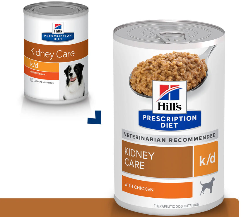 Comida Húmeda para Perro Hills Prescription Cuidado Renal k/d 13 Onz