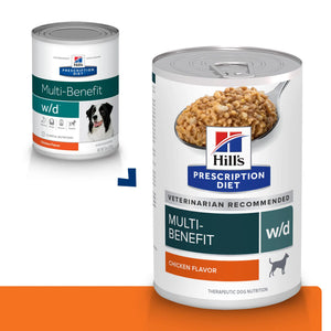 Comida Húmeda para perro Hills Prescription Multi Benefit w/d 13 Onz