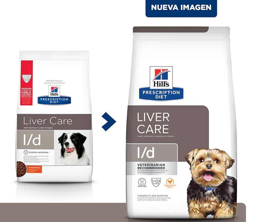 Comida para perro Hills Prescription Liver Care l/d 17,6Lbs