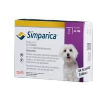 Antiparásitario Externo para perro  Simparica Caja 1 Tableta