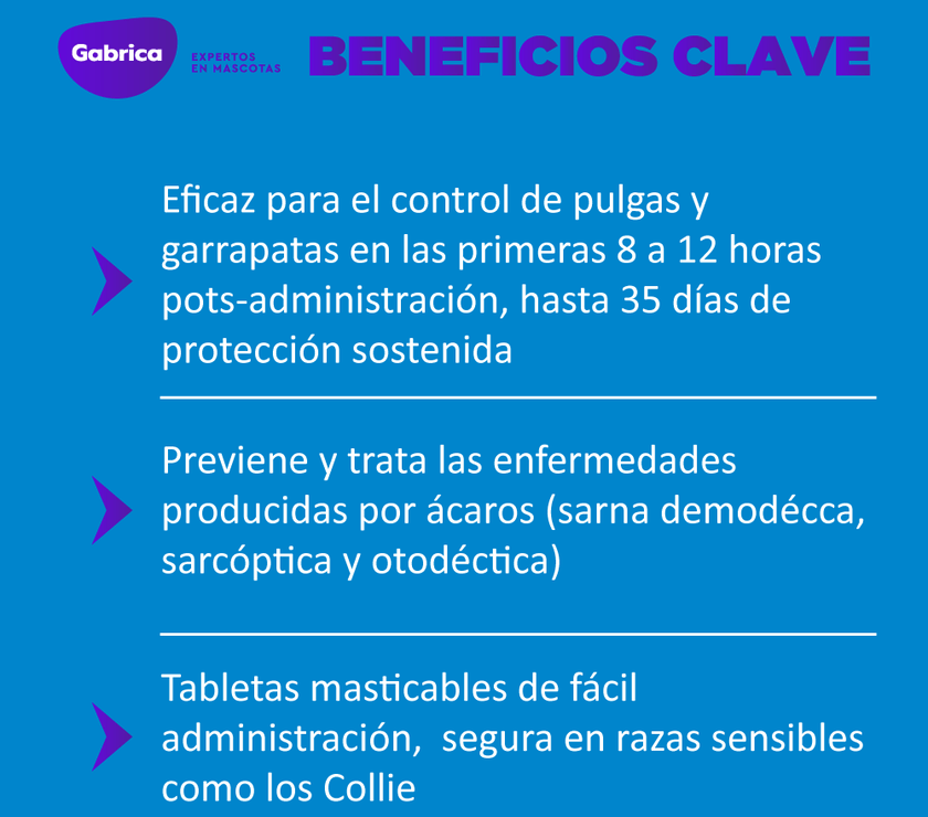 Antiparásitario Externo para perro  Simparica Caja 1 Tableta