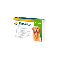 Antiparásitario Externo para perro  Simparica Caja 1 Tableta