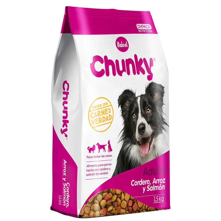 Chunky Cordero Arroz Y Salmon 4 kg