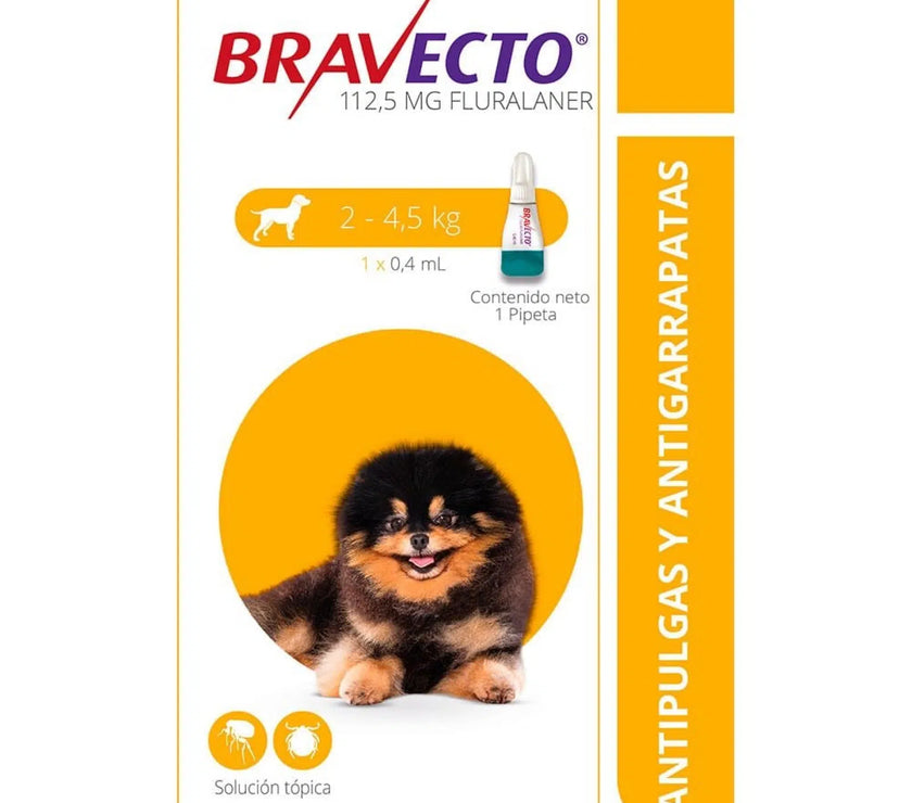 Bravecto Tab 2 A 4.5 Kg - 112.5 Mg