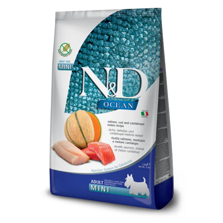 N&D Ocean Can Adult Mini Salmao X 2,5 Kg