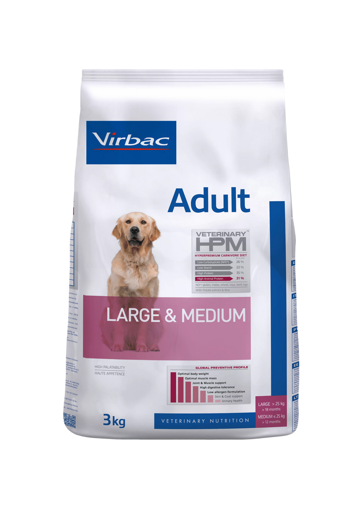 Virbac Adult Dog Large & Medium 12 Kg