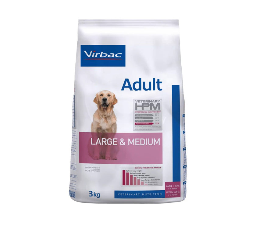 Virbac Adult Dog Large & Medium 12 Kg