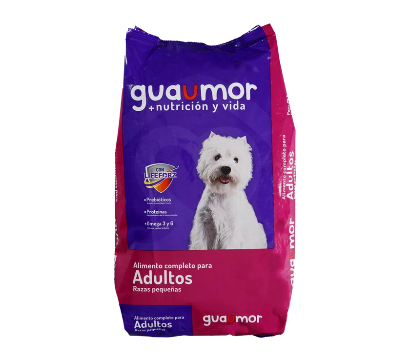 Comida para perro Guaumor Adultos  Razas Pequeñas