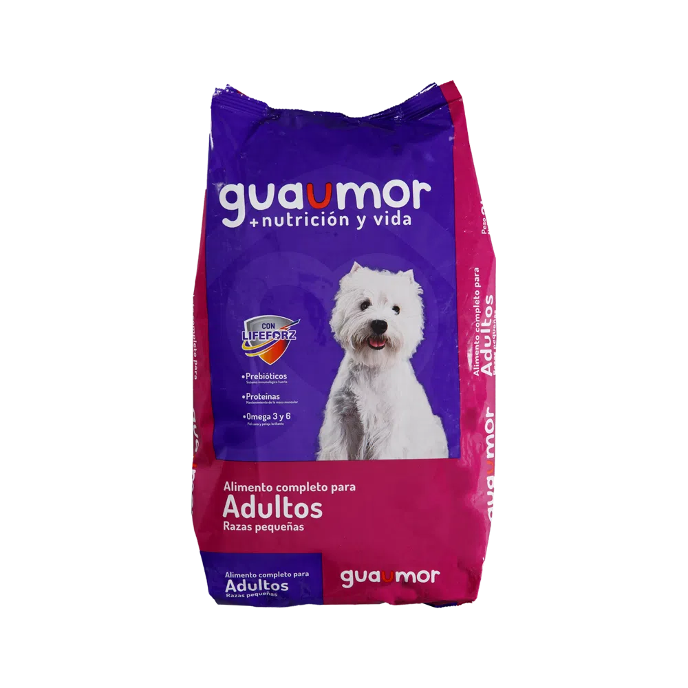 Comida para perro Guaumor Adultos  Razas Pequeñas