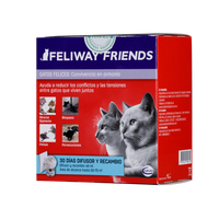 Difusor de aromas para gatos Feliway Friends + Recarga 48ml