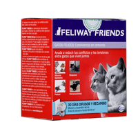 Difusor de aromas para gatos Feliway Friends + Recarga 48ml