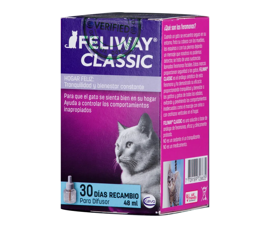 Recarga Difusor de aromas para gato Feliway  48ml