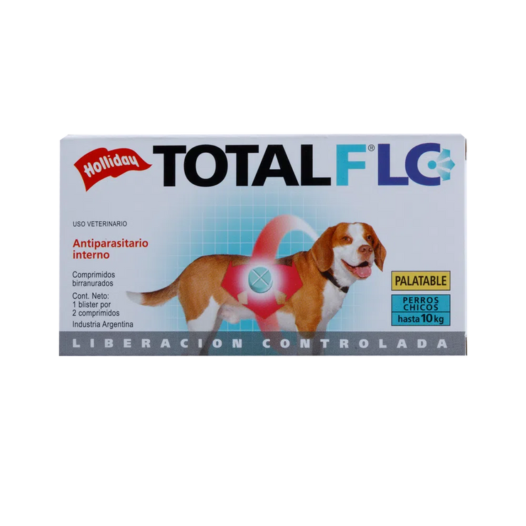 Antiparasario Interno Total FLC Perro Pequeño 2 Tabletas