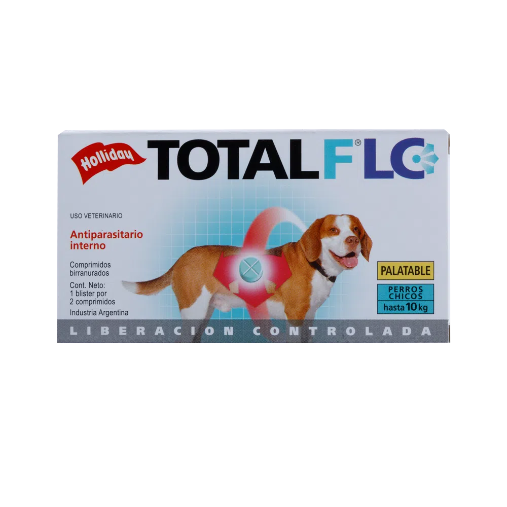 Antiparasario Interno Total FLC Perro Pequeño 2 Tabletas