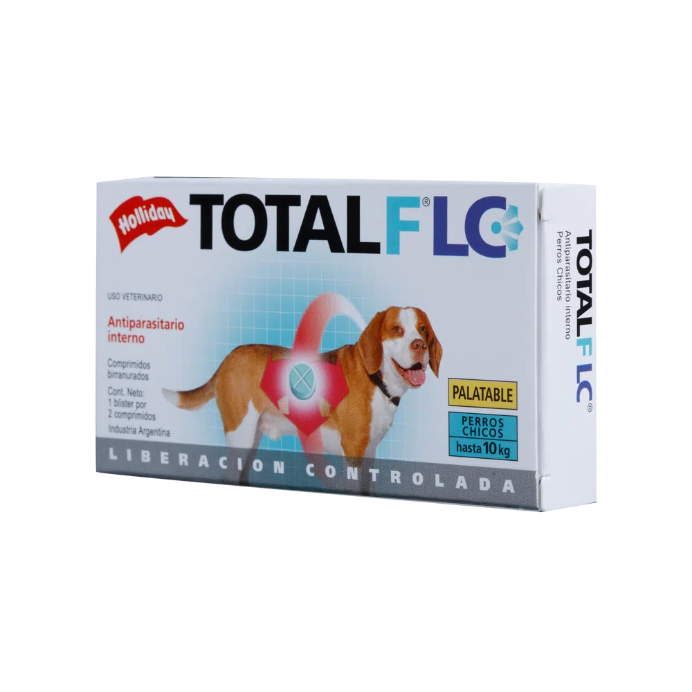 Antiparasario Interno Total FLC Perro Pequeño 2 Tabletas