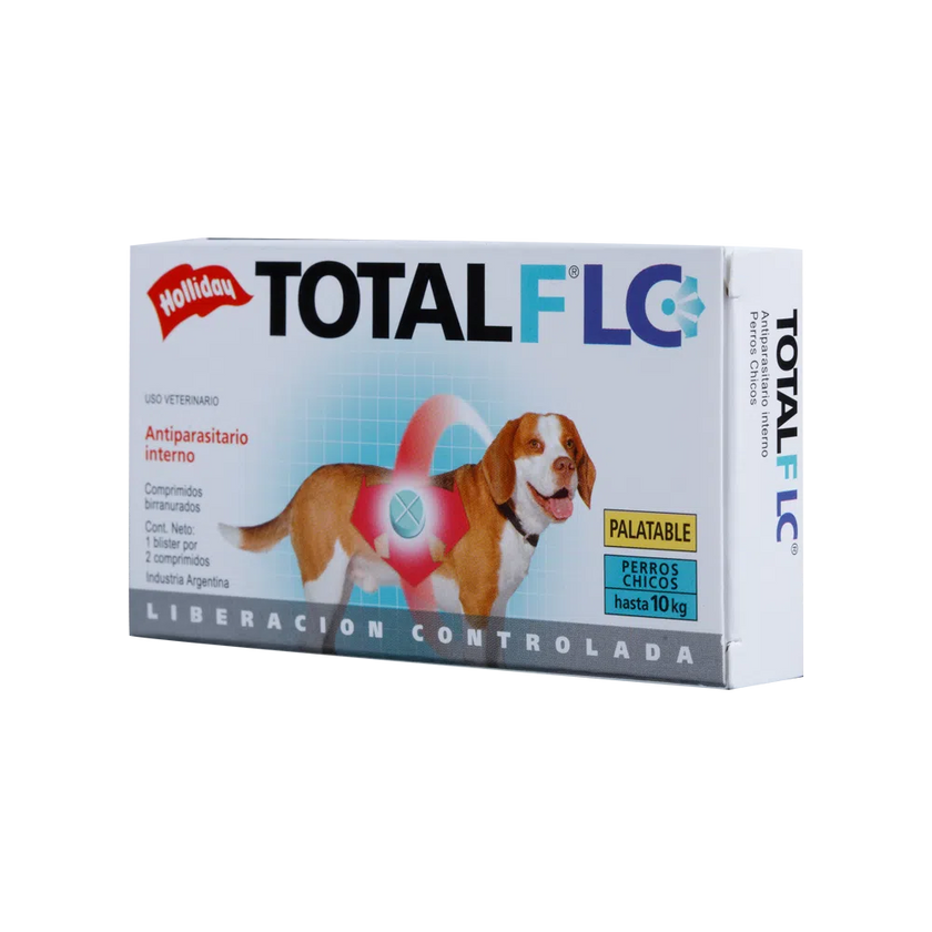 Antiparasario Interno Total FLC Perro Pequeño 2 Tabletas