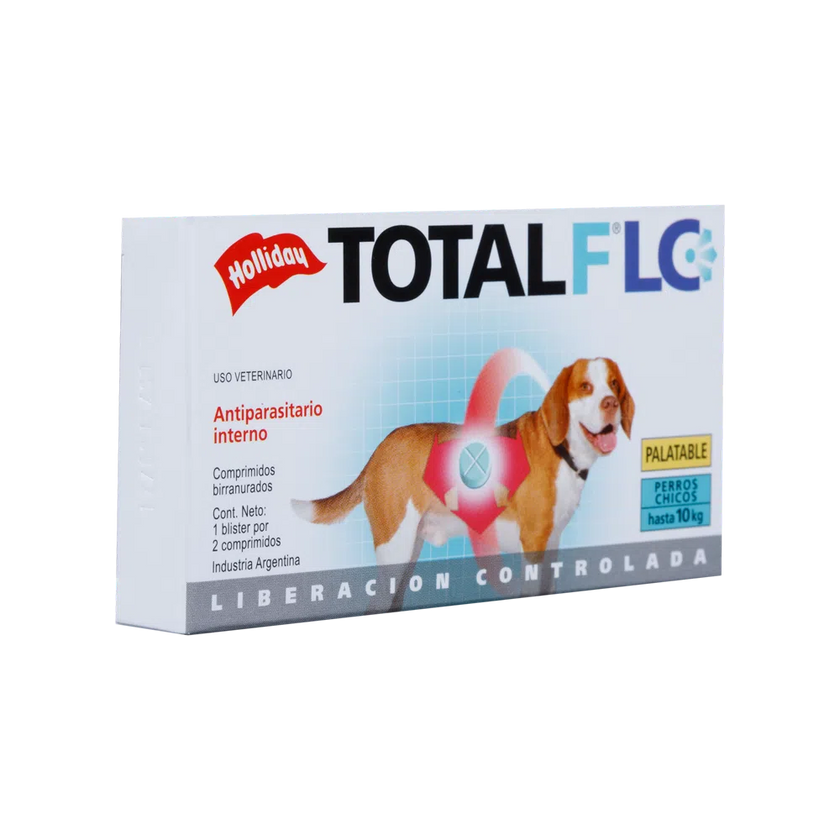 Antiparasario Interno Total FLC Perro Pequeño 2 Tabletas