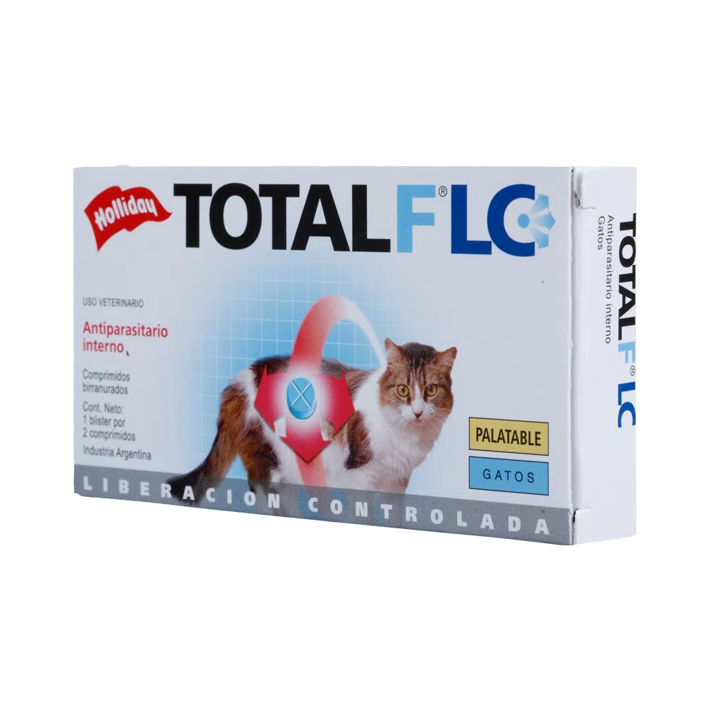 Antiparasario Interno Total FLC Gatos 2 Tabletas