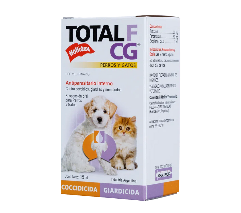 Antiparasario Interno Total FLC Perro y Gato