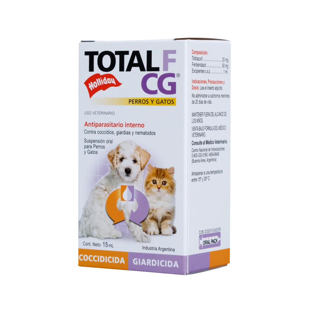 Antiparasario Interno Total FLC Perro y Gato