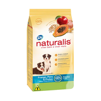 Comida para perro Naturalis Adulto Carne, Pollo Pavo y Frutas 2Kg