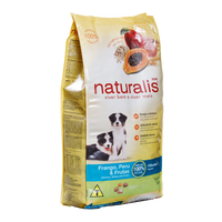 Comida para perro Naturalis Adulto Carne, Pollo Pavo y Frutas 2Kg