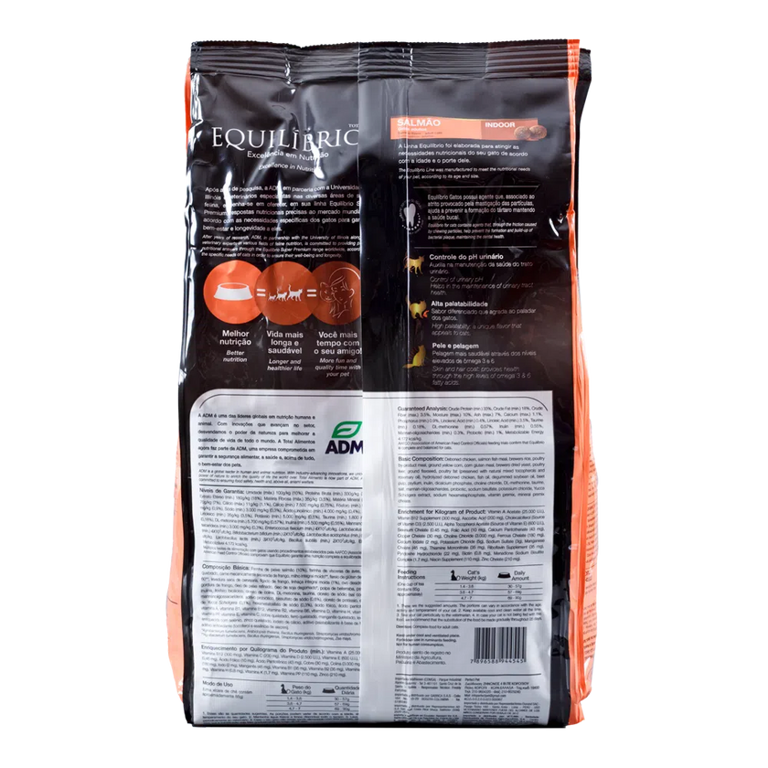 Comida para gato Equilibrio Adulto Salmón 1,5 Kg