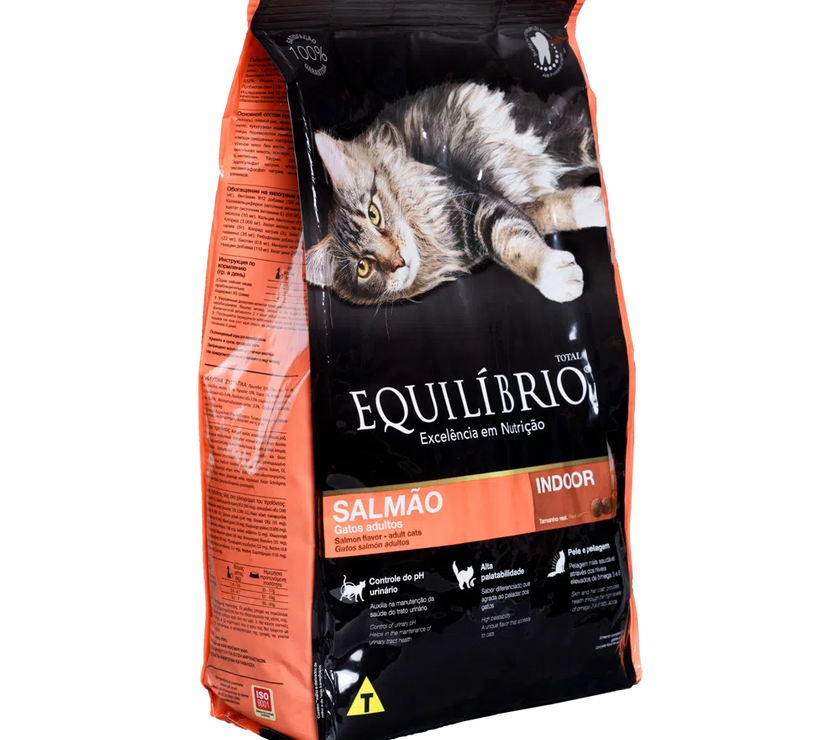 Comida para gato Equilibrio Adulto Salmón 1,5 Kg