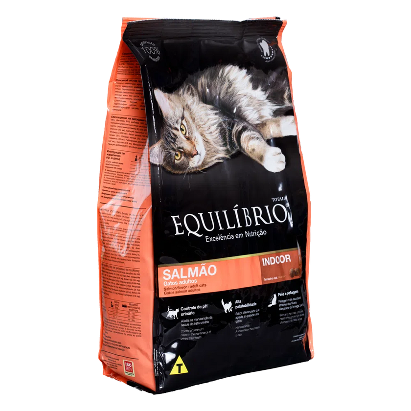 Comida para gato Equilibrio Adulto Salmón 1,5 Kg