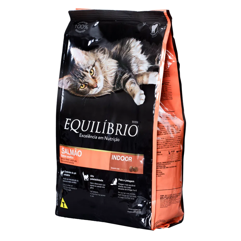 Comida para gato Equilibrio Adulto Salmón 1,5 Kg