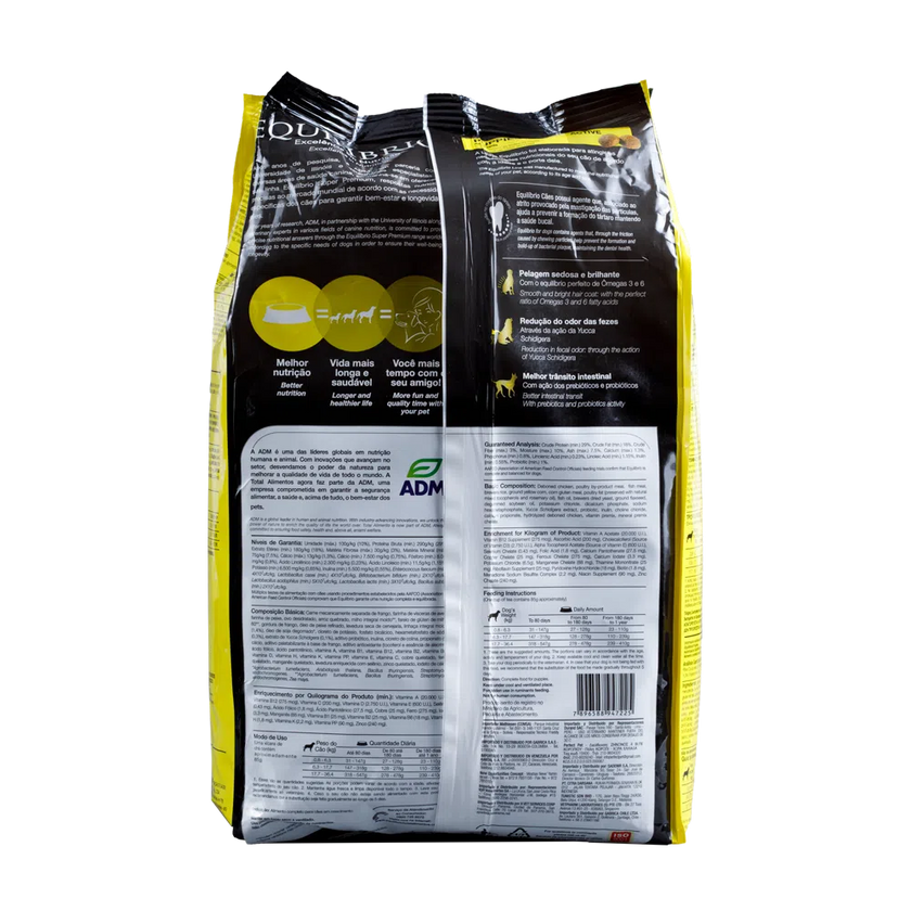 Comida para perro Equilibrio Filhote Cachorros 2Kg