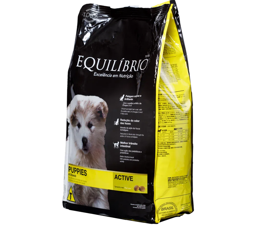 Comida para perro Equilibrio Filhote Cachorros 2Kg