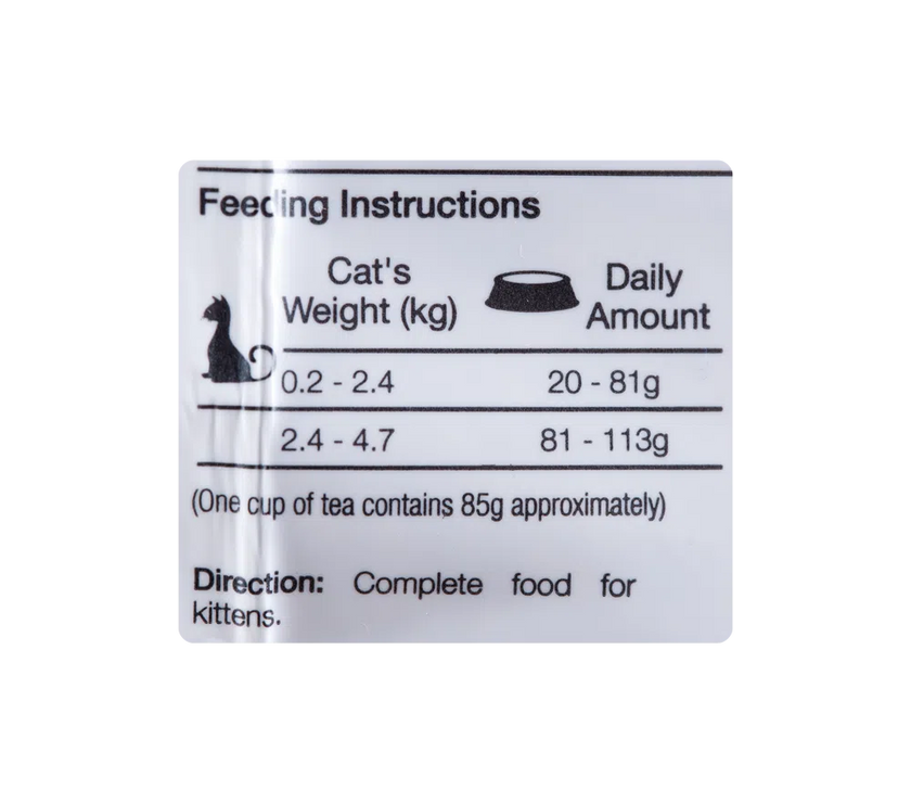 Comida para gato Max Cat Professional Line Filhote Frango 1 Kg