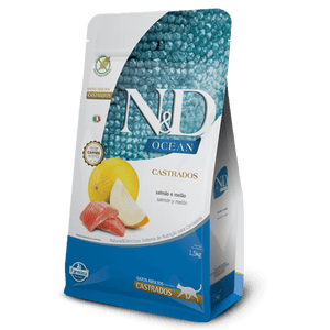 N&D Ocean Fel Adult Castrado Salmao