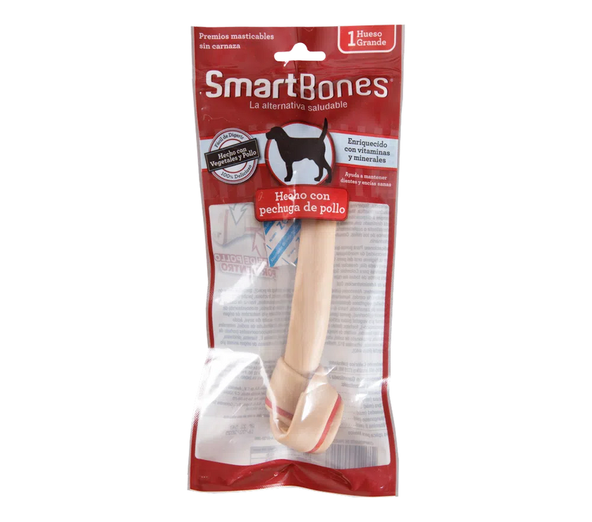 Snack para perros pequeños Smartbones Pollo Paquete 3 Und