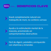 Snack para perros medianos Smartbones Mantequilla de Mani Paquete 2 Und