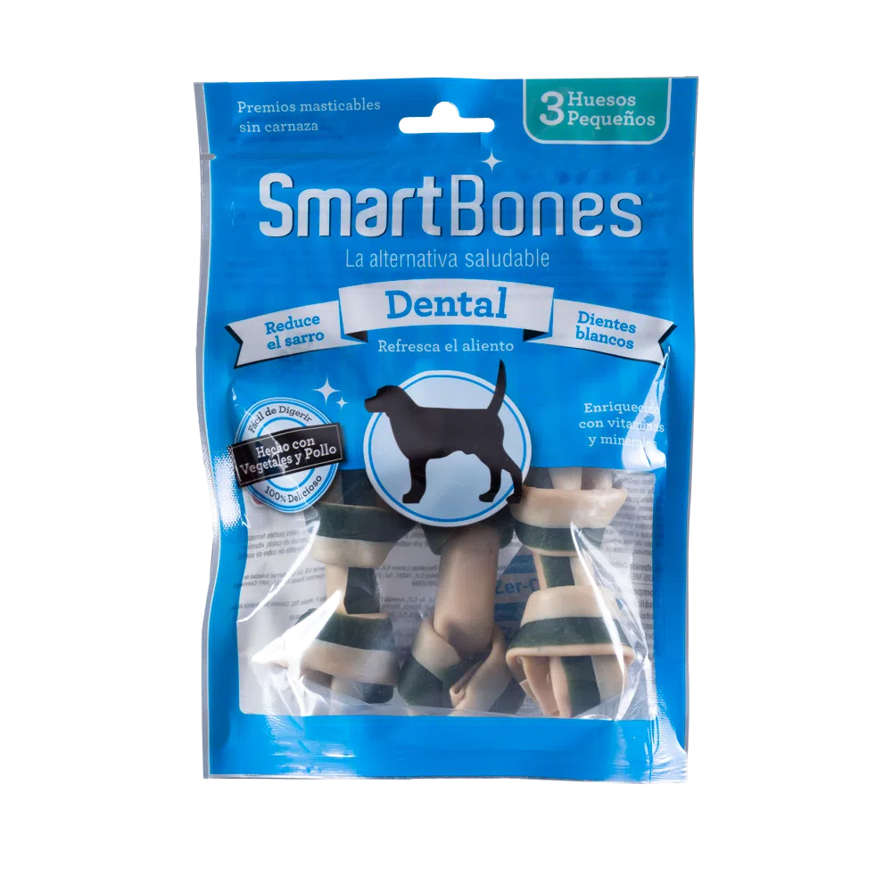 Snack para perro pequeño Smartbones dental 3 Und