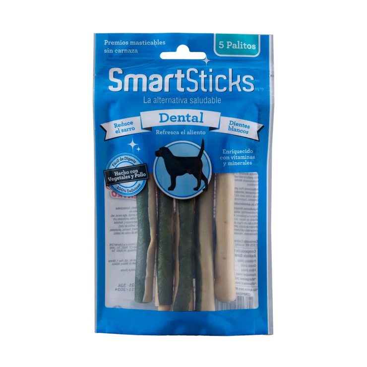 Snack dental Smartsticks Paquete 5 Und