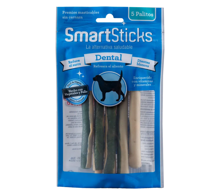 Snack dental Smartsticks Paquete 5 Und