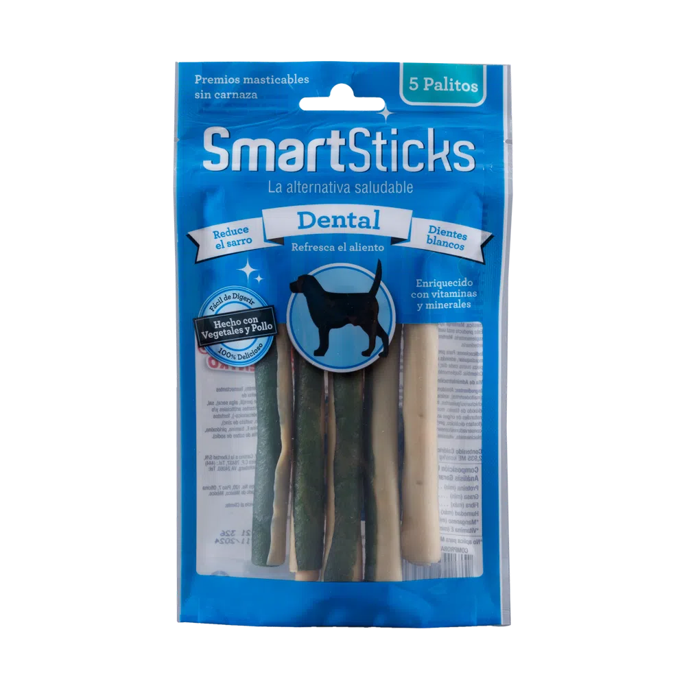 Snack dental Smartsticks Paquete 5 Und