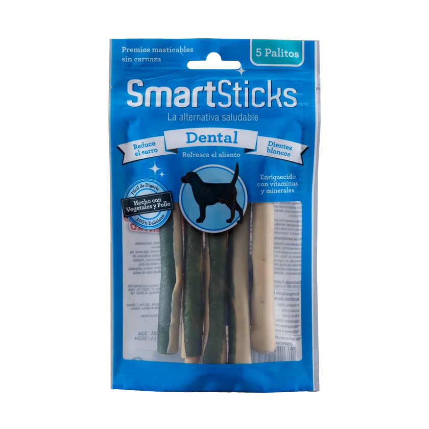 Snack dental Smartsticks Paquete 5 Und